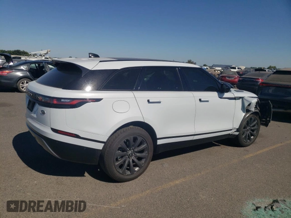 2018 Land Rover Range Rover Velar R-Dynamic SE with VIN SALYL2RX7JA710295, listed as a Copart auction lot 59173443 with 34,492 mi miles. Bid and sale history available at carsss.com. Image 3.