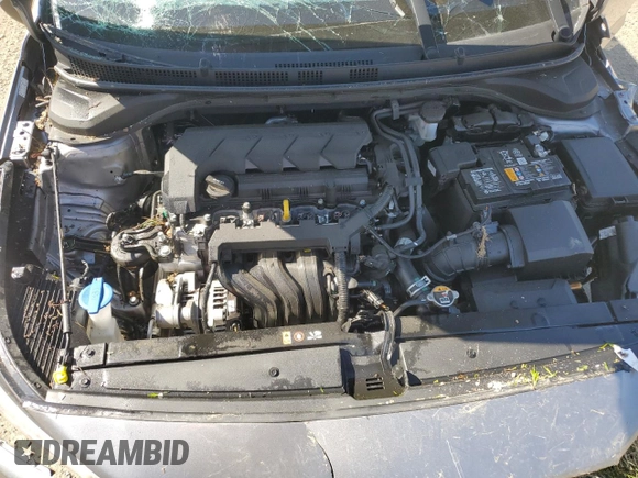 2022 Hyundai Accent SE with VIN 3KPC24A60NE183156, listed as a Copart auction lot 53238185 with 21,423 mi miles and Salvage title. Bid and sale history available at DreamBid. Image 12.