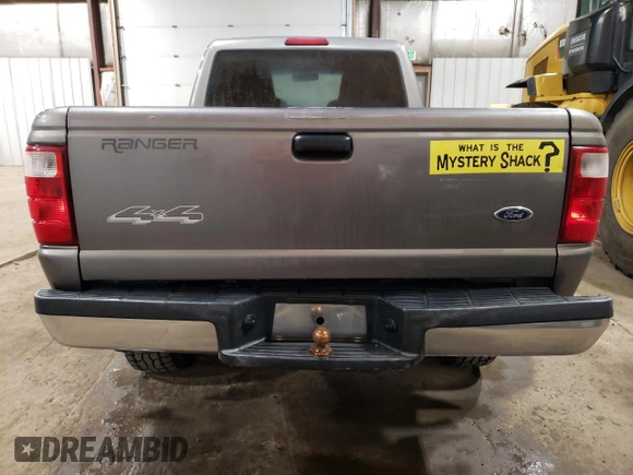 2004 Ford Ranger XL Fleet with VIN 1FTZR15E34PB17365, listed as a Copart auction lot 54625005 with 117,227 mi miles and Salvage Title. Bid and sale history available at DreamBid. Image 6.