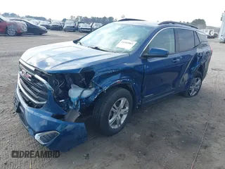 2020 GMC Terrain SLE with VIN 3GKALTEV8LL308773, listed as a IAAI auction lot 41442863 with 71,911 mi miles. Bid and sale history available at carsss.com. Image 2.