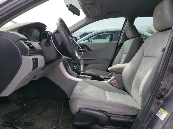 2015 Honda Accord Sedan LX with VIN 1HGCR2F30FA142952, listed as a Copart auction lot 51128945 with 161,635 mi miles and Salvage Title. Bid and sale history available at carsss.com. Image 7.