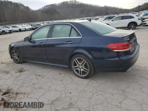 2016 Mercedes-Benz E-Class E 350 Luxury with VIN WDDHF8JB1GB292701, listed as a Copart auction lot 45803155 with 0 mi miles and Salvage Title. Bid and sale history available at carsss.com. Image 2.