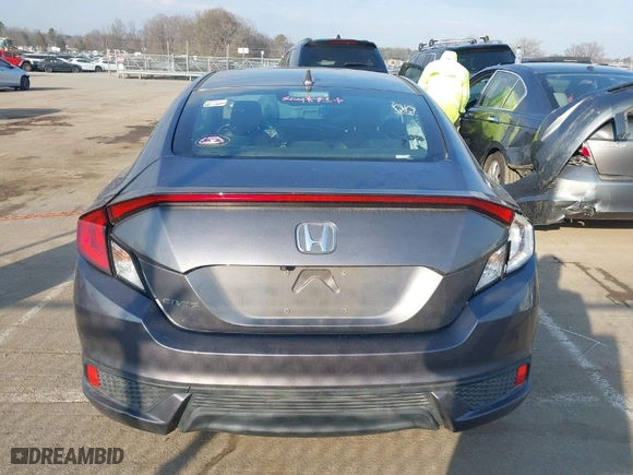 2018 Honda Civic Coupe EX-L with VIN 2HGFC3B73JH357135, listed as a IAAI auction lot 41532676 with NaN miles. Bid and sale history available at carsss.com. Image 16.