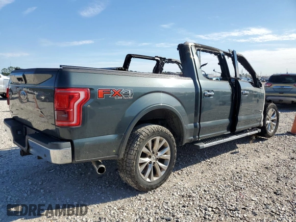 2015 Ford F-150 XLT with VIN 1FTEW1EG0FKD08654, listed as a Copart auction lot 83057354 with 0 mi miles and Non Repairable. Bid and sale history available at carsss.com. Image 3.