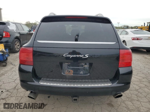 2006 Porsche Cayenne S with VIN WP1AB29P06LA61400, listed as a Copart auction lot 68740564 with 129,491 mi miles and Salvage Title. Bid and sale history available at carsss.com. Image 6.