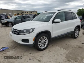 2017 Volkswagen Tiguan S with VIN WVGAV7AX6HK051668, listed as a Copart auction lot 55652795 with 83,109 mi miles and Clean Title. Bid and sale history available at DreamBid. Image 1.