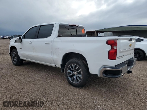 2023 Chevrolet Silverado 1500 LT with VIN 3GCUDDE84PG259771, listed as a Copart auction lot 42921335 with 39,617 mi miles and Clean Title. Bid and sale history available at carsss.com. Image 2.