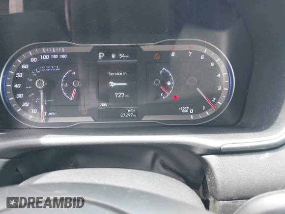 2022 Hyundai Santa Cruz SEL with VIN 5NTJB4AEXNH034989, listed as a IAAI auction lot 42176050 with 27,297 mi miles and . Bid and sale history available at DreamBid. Image 7.