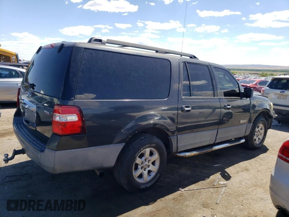 2007 Ford Expedition EL SSV with VIN 1FMFK16517LA43120, listed as a Copart auction lot 54915034 with 355,658 mi miles and Salvage Title. Bid and sale history available at carsss.com. Image 3.