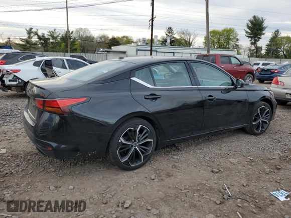 2025 Nissan Altima SR with VIN 1N4BL4CV9SN310075, listed as a Copart auction lot 54229015 with 11,085 mi miles and Salvage Title. Bid and sale history available at DreamBid. Image 3.