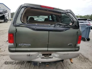 2000 Ford Excursion Limited with VIN 1FMNU42L5YEC60493, listed as a Copart auction lot 75021544 with 316,622 mi miles and Salvage title. Bid and sale history available at DreamBid. Image 6.