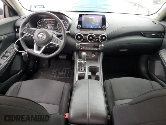 2022 Nissan Sentra SV with VIN 3N1AB8CV4NY250815, listed as a Copart auction lot 50358025 with 23,742 mi miles and Clean Title. Bid and sale history available at DreamBid. Image 8.