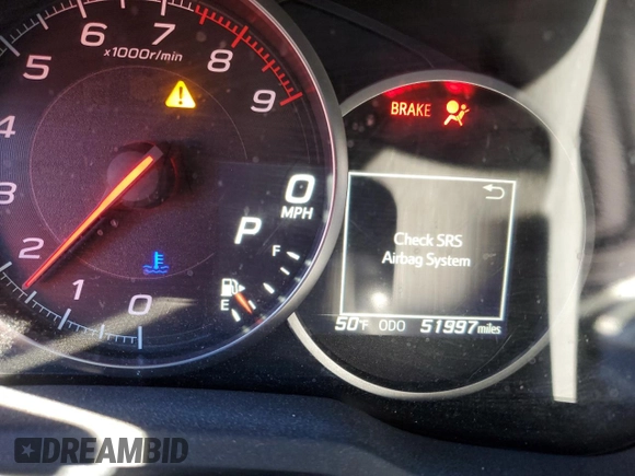2018 Subaru BRZ Limited with VIN JF1ZCAC18J8601979, listed as a Copart auction lot 65548982 with 51,997 mi miles and . Bid and sale history available at carsss.com. Image 8.