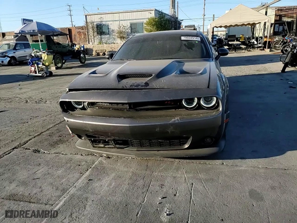 2021 Dodge Challenger R/T Scat Pack Widebody with VIN 2C3CDZFJ6MH571780, listed as a Copart auction lot 79668914 with 39,236 mi miles and Salvage Title. Bid and sale history available at carsss.com. Image 10.