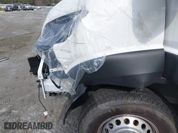 2024 Ram ProMaster Cargo Tradesman with VIN 3C6LRVDG2RE150517, listed as a IAAI auction lot 41462460 with 3,374 mi miles and . Bid and sale history available at DreamBid. Image 18.