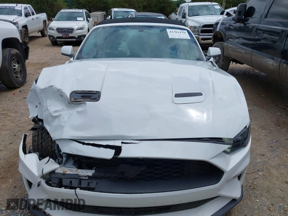 2018 Ford Mustang EcoBoost Premium z VIN 1FATP8UH7J5155047, wystawiony jako IAAI lot #42381470 z przebiegiem 84 290 mil mil oraz . Historia ofert i sprzedaży dostępna na DreamBid. Obrazek 12.