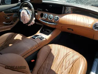 2020 Mercedes-Benz S 63 AMG with VIN WDDXJ8JB7LA040820, listed as a Copart auction lot 65985844 with Not Provided miles and Salvage Title. Bid and sale history available at DreamBid. Image 8.