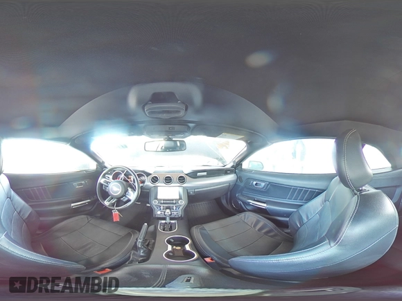 2018 Ford Mustang EcoBoost Premium with VIN 1FATP8UH9J5129484, listed as a Copart auction lot 71384364 with 100,685 mi miles and Salvage title. Bid and sale history available at DreamBid. Image 12.