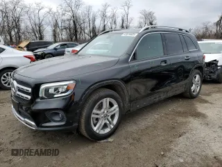 2020 Mercedes-Benz GLB with VIN WDC4M4HB1LW004461, listed as a Copart auction lot 43616605 with 31,071 mi miles and Salvage Title. Bid and sale history available at carsss.com. Image 1.