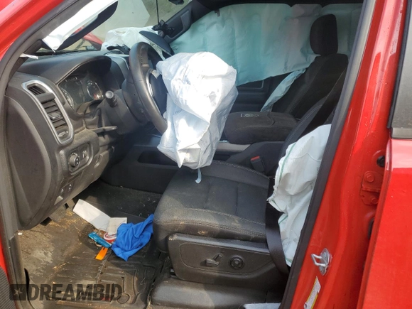 2020 Ram 1500 Big Horn with VIN 1C6SRFFT4LN183422, listed as a Copart auction lot 64058205 with 40,444 mi miles and Salvage title. Bid and sale history available at DreamBid. Image 7.