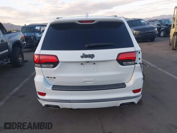2018 Jeep Grand Cherokee Overland z VIN 1C4RJFCG7JC158464, wystawiony jako IAAI lot #42056386 z przebiegiem 94 608 mil mil oraz . Historia ofert i sprzedaży dostępna na DreamBid. Obrazek 17.