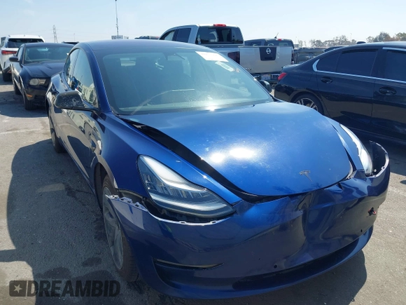 2018 Tesla Model 3 Long Range Battery with VIN 5YJ3E1EA1JF014630, listed as a IAAI auction lot 41877296 with 137,294 mi miles and . Bid and sale history available at DreamBid. Image 1.