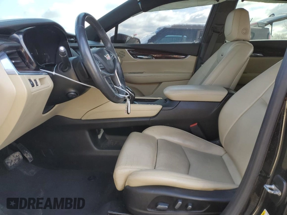 2017 Cadillac XT5 Luxury AWD with VIN 1GYKNDRSXHZ230720, listed as a Copart auction lot 49722095 with 108,972 mi miles and Salvage Title. Bid and sale history available at DreamBid. Image 7.