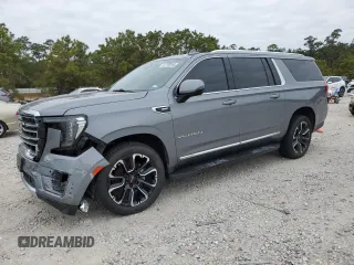 2022 GMC Yukon XL SLT with VIN 1GKS1GKD5NR280116, listed as a Copart auction lot 41790045 with 64,518 mi miles and Salvage Title. Bid and sale history available at carsss.com. Image 1.