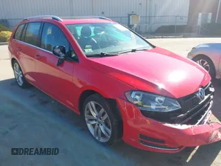 2015 Volkswagen Golf SportWagen TSI SE with VIN 3VWC17AU0FM505415, listed as a IAAI auction lot 41832346 with 79,254 mi miles. Bid and sale history available at carsss.com. Image 1.