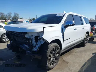 2023 Chevrolet Suburban Premier with VIN 1GNSKFKD6PR294748, listed as a IAAI auction lot 41407130 with 44,783 mi miles and . Bid and sale history available at DreamBid. Image 2.
