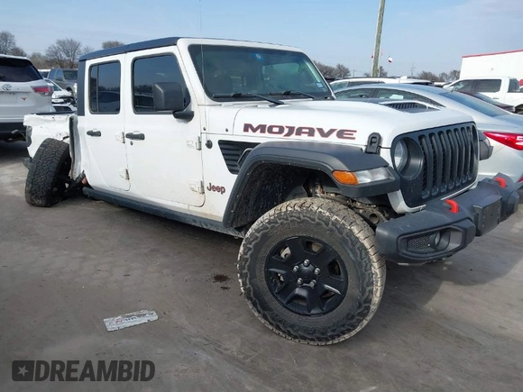 2021 Jeep Gladiator Mojave с VIN 1C6JJTEG0ML609125, выставлен на аукционе IAAI как лот 41570165 с пробегом 42 071 миль миль и . История ставок и продаж доступна на DreamBid. Изображение 1.