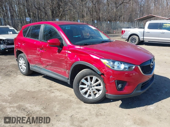 2014 Mazda CX-5 Touring with VIN JM3KE2CY2E0374440, listed as a IAAI auction lot 41634144 with 106,145 mi miles and . Bid and sale history available at DreamBid. Image 1.