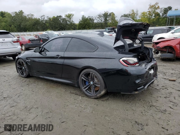 2015 BMW M4 with VIN WBS3R9C51FK330380, listed as a Copart auction lot 71764224 with 126,040 mi miles and Salvage Title. Bid and sale history available at carsss.com. Image 2.
