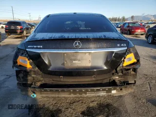 2018 Mercedes-Benz E-Class AMG E 43 with VIN WDDZF6EB9JA391833, listed as a Copart auction lot 44266535 with 38,366 mi miles and Salvage Title. Bid and sale history available at carsss.com. Image 6.