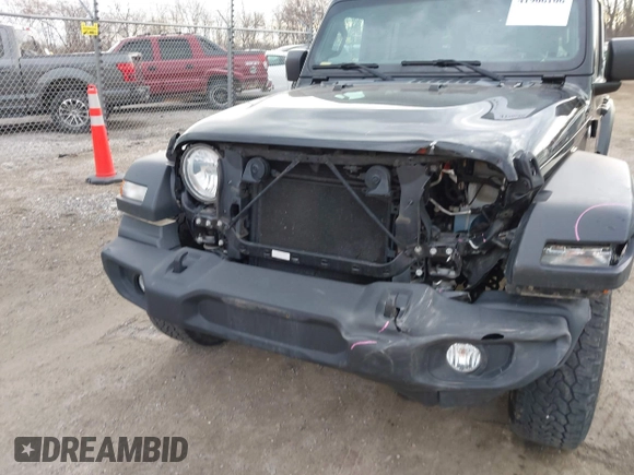 2018 Jeep Wrangler Unlimited Sport с VIN 1C4HJXDGXJW189576, выставлен на аукционе IAAI как лот 41906106 с пробегом 60 463 миль миль и . История ставок и продаж доступна на DreamBid. Изображение 6.