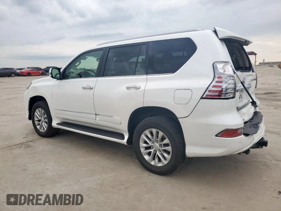2018 Lexus GX 460 with VIN JTJBM7FX6J5192374, listed as a Copart auction lot 58232455 with 63,395 mi miles and Salvage title. Bid and sale history available at DreamBid. Image 2.