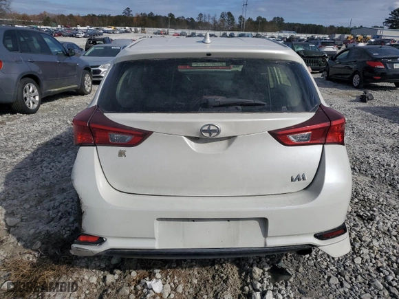 2016 Scion iM with VIN JTNKARJE8GJ516904, listed as a Copart auction lot 76320463 with 68,639 mi miles. Bid and sale history available at carsss.com. Image 6.
