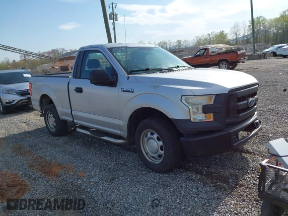 2015 Ford F-150 XL with VIN 1FTMF1C82FKD85016, listed as a IAAI auction lot 42019197 with 63,986 mi miles and . Bid and sale history available at DreamBid. Image 1.