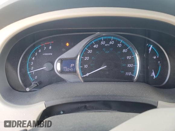 2012 Toyota Sienna XLE AAS with VIN 5TDYK3DC6CS277532, listed as a Copart auction lot 47453945 with 130,451 mi miles and Salvage Title. Bid and sale history available at carsss.com. Image 9.