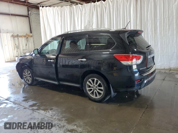 2016 Nissan Pathfinder Platinum with VIN 5N1AR2MM3GC645894, listed as a Copart auction lot 65990325 with 141,486 mi miles and Salvage title. Bid and sale history available at DreamBid. Image 2.
