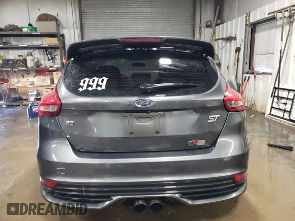 2018 Ford Focus ST with VIN 1FADP3L95JL325533, listed as a Copart auction lot 79940164 with 40,476 mi miles and Salvage Title. Bid and sale history available at DreamBid. Image 6.