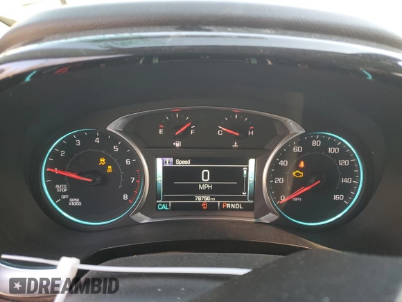 2018 Chevrolet Traverse High Country with VIN 1GNEVKKW0JJ184637, listed as a Copart auction lot 44606645 with 78,756 mi miles and Salvage Title. Bid and sale history available at carsss.com. Image 9.