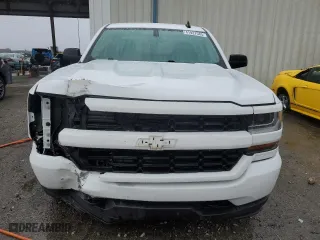 2018 Chevrolet Silverado 1500 Custom with VIN 1GCRCPEH7JZ204216, listed as a Copart auction lot 41927585 with 85,208 mi miles and Salvage Title. Bid and sale history available at carsss.com. Image 5.