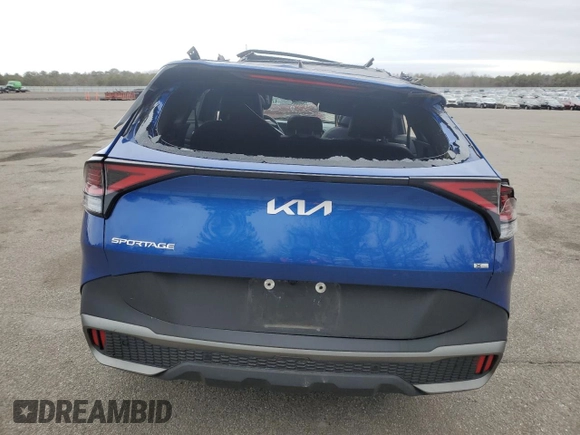 2023 Kia Sportage X-Line with VIN 5XYK6CAF4PG004732, listed as a Copart auction lot 47079635 with 31,841 mi miles and Salvage Title. Bid and sale history available at DreamBid. Image 6.