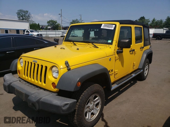 2007 Jeep Wrangler X z VIN 1J4GA39107L229841, wystawiony jako Copart lot #59998895 z przebiegiem 191 089 mil mil oraz Czysty tytuł • Clean title. Historia ofert i sprzedaży dostępna na DreamBid. Obrazek 1.