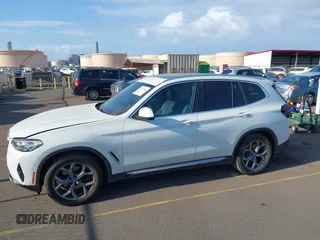 2022 BMW X3 sDrive30i with VIN 5UX43DP05N9K99492, listed as a IAAI auction lot 42137454 with 42,401 mi miles and . Bid and sale history available at DreamBid. Image 6.