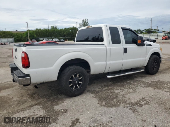 2012 Ford F-250 XL with VIN 1FT7X2A61CEC15533, listed as a Copart auction lot 57883444 with 195,030 mi miles and Salvage title. Bid and sale history available at DreamBid. Image 3.