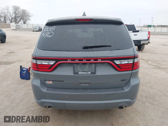 2020 Dodge Durango GT with VIN 1C4RDHDG0LC329561, listed as a IAAI auction lot 41443834 with 60,466 mi miles and . Bid and sale history available at DreamBid. Image 17.
