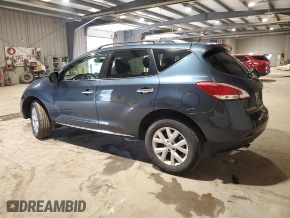 2014 Nissan Murano SV with VIN JN8AZ1MU3EW417456, listed as a Copart auction lot 72687934 with 48,736 mi miles and Salvage Title. Bid and sale history available at carsss.com. Image 2.