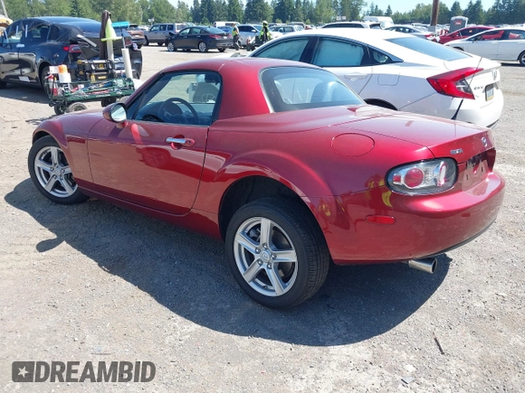2008 Mazda MX-5 Miata Touring with VIN JM1NC26F080156247, listed as a IAAI auction lot 42359690 with 94,493 mi miles and . Bid and sale history available at DreamBid. Image 3.